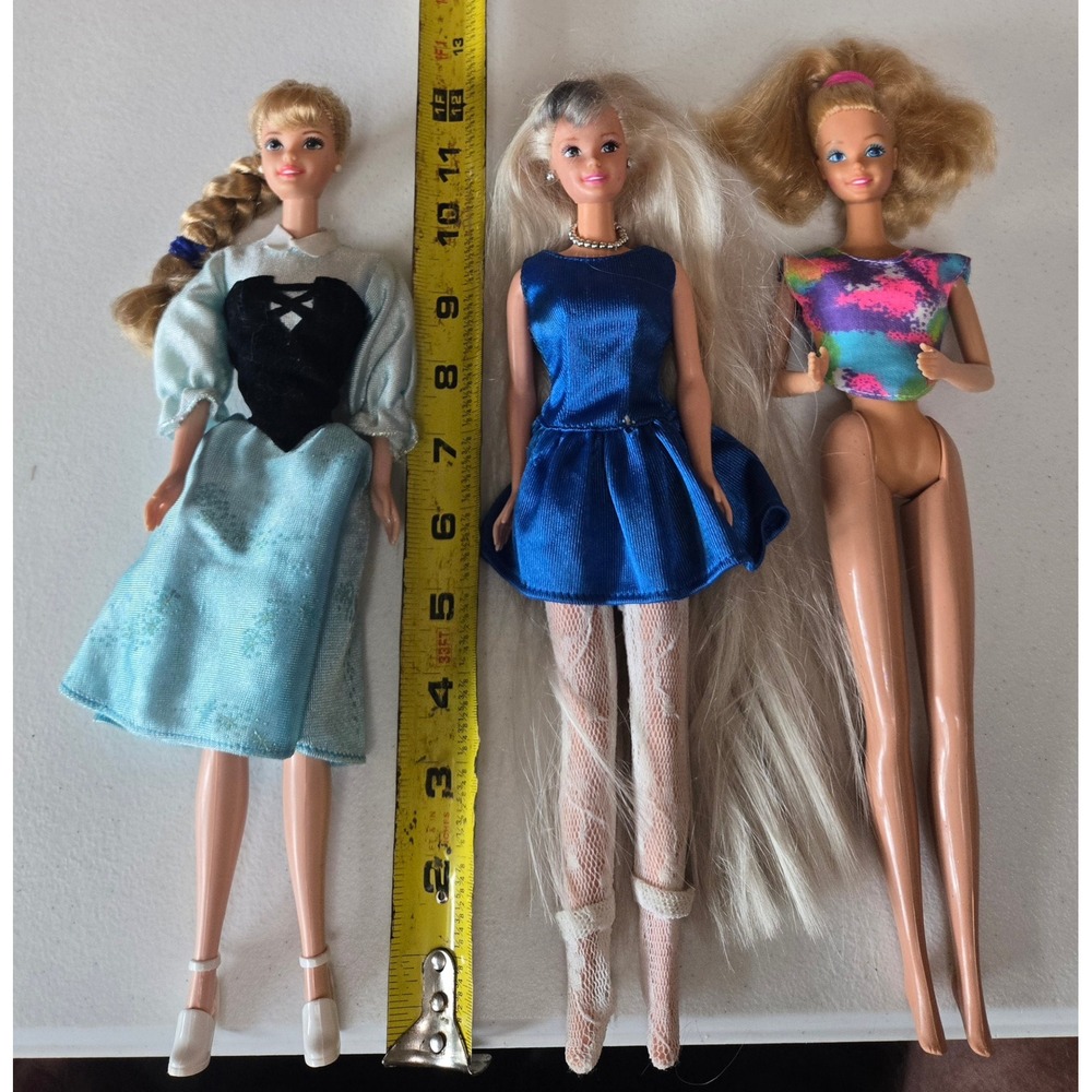 Vintage Mattel Barbie Doll Lot Disney Princess Fashion Dolls TLC OOAK 3pc